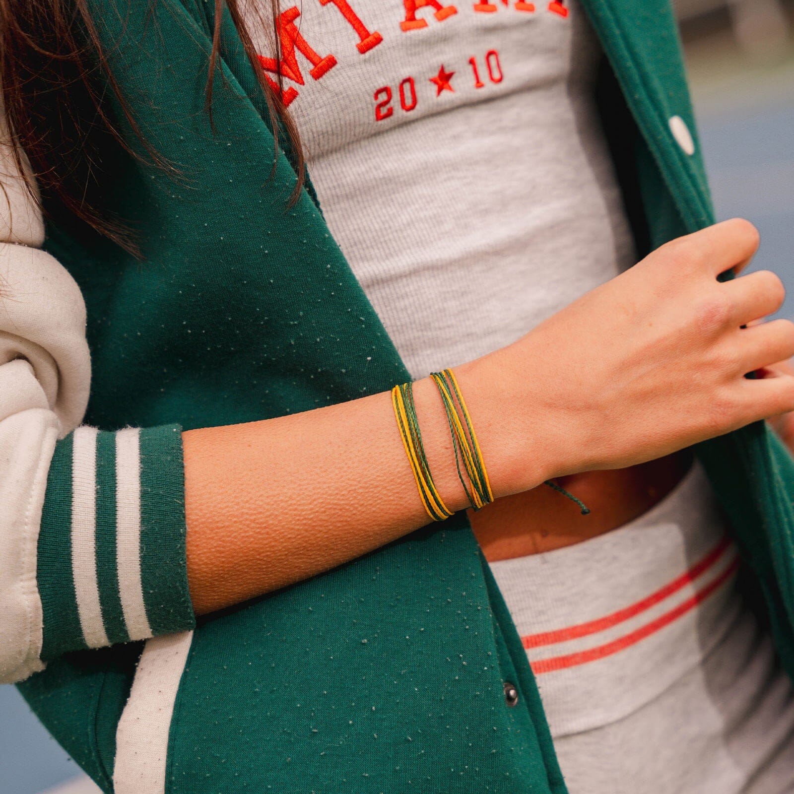 Collection verte et jaune