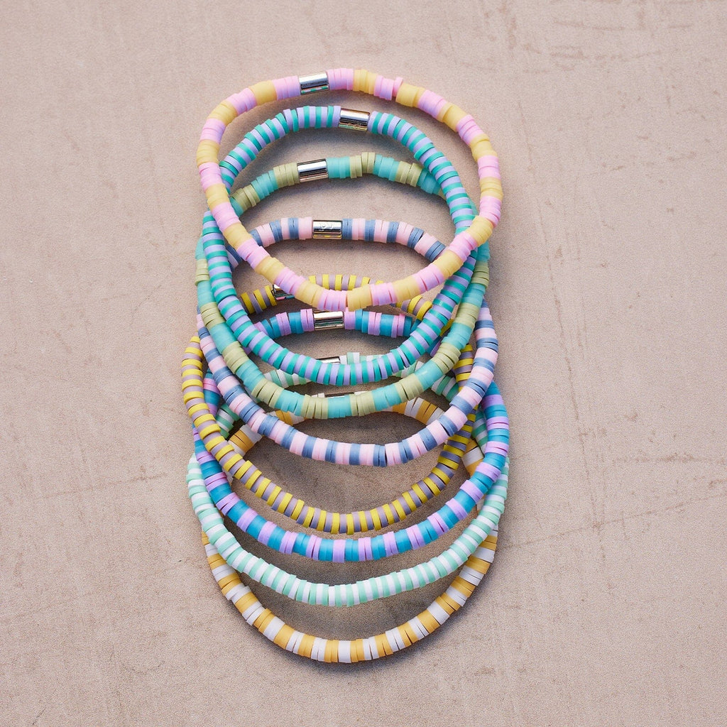 Ensemble de 8 bracelets extensibles « Vacation Vibes »