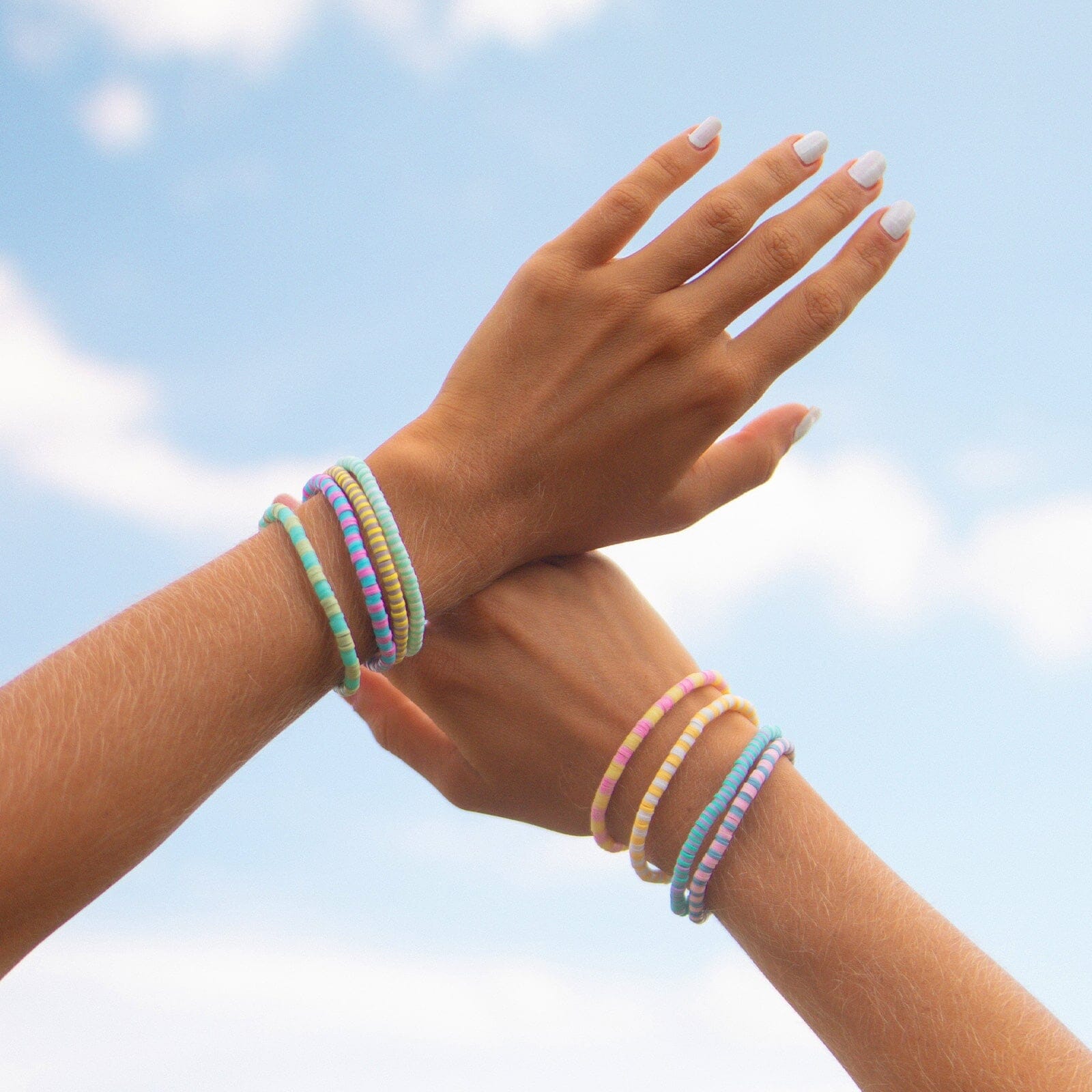 Ensemble de 8 bracelets extensibles « Vacation Vibes »