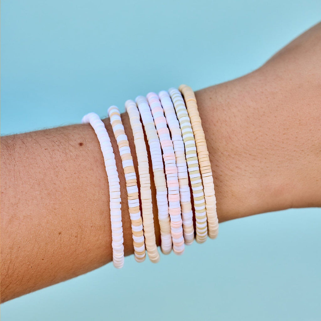 Ensemble de 8 bracelets extensibles Leche