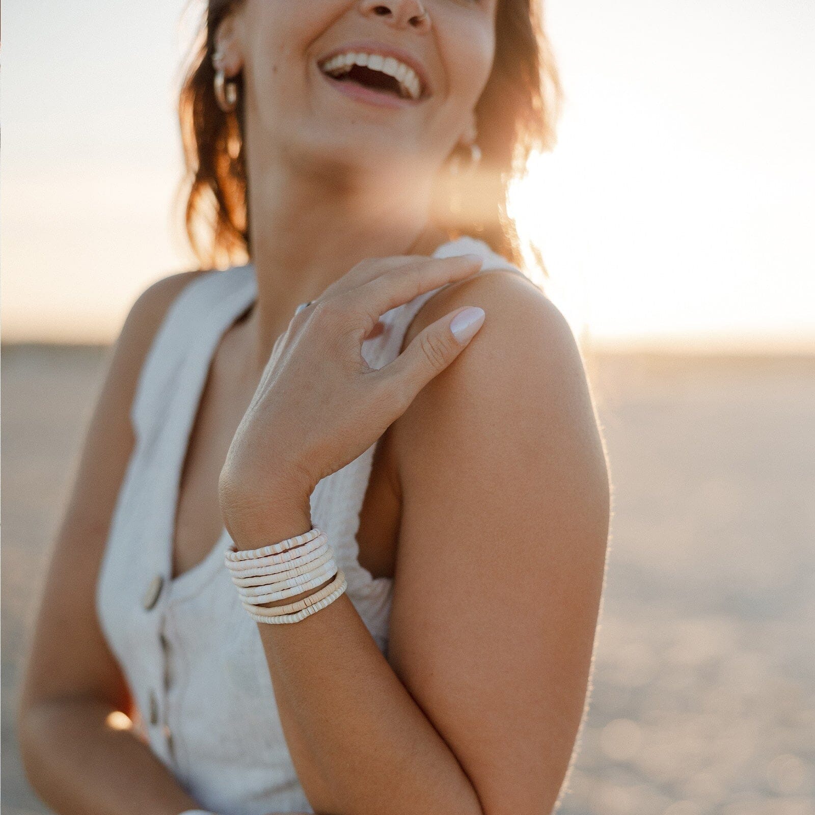 Ensemble de 8 bracelets extensibles Leche
