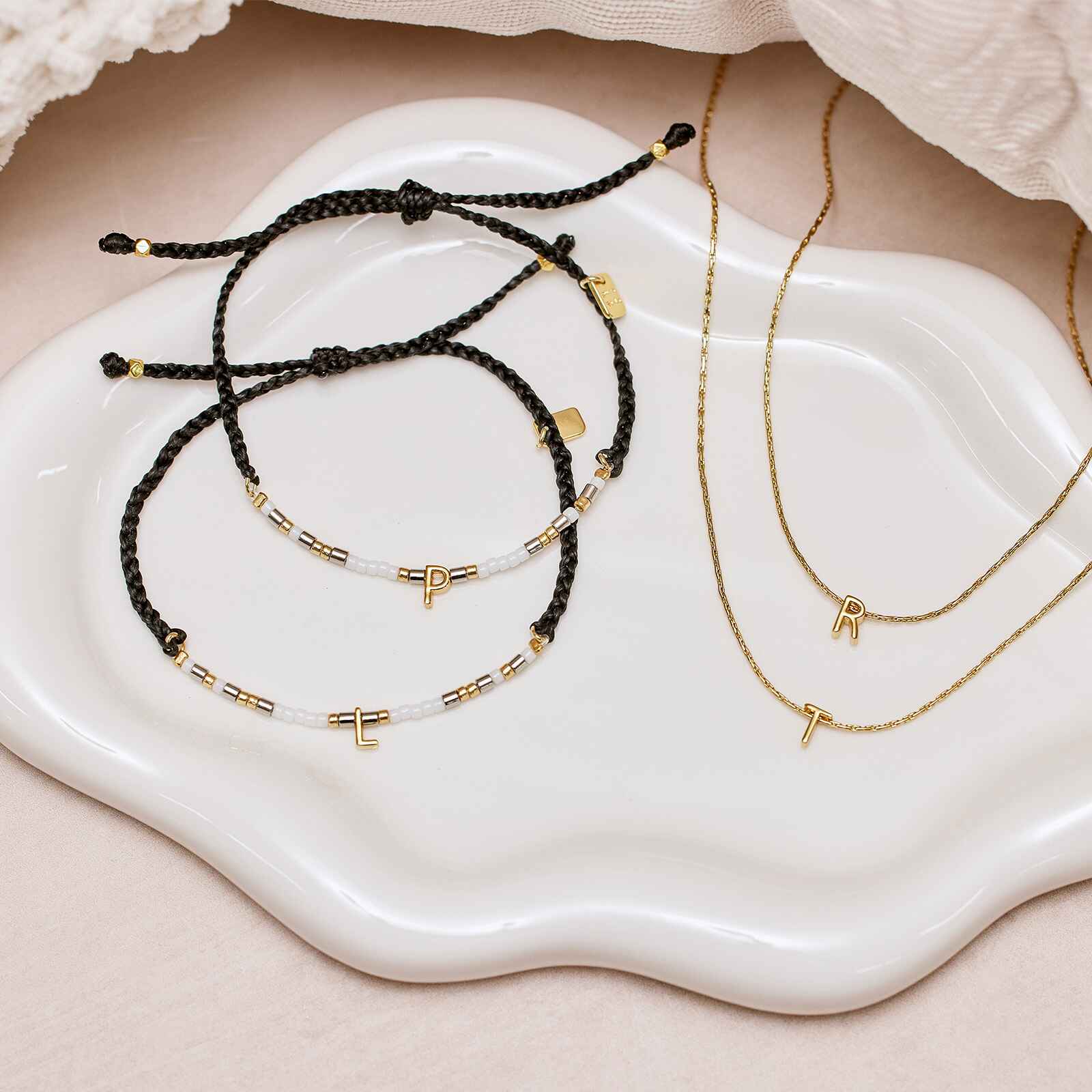 Dainty Alphabet Bracelet