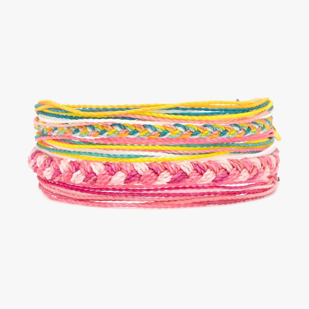Lot de 5 Bracelets d'Amitié Sherbert Dreams