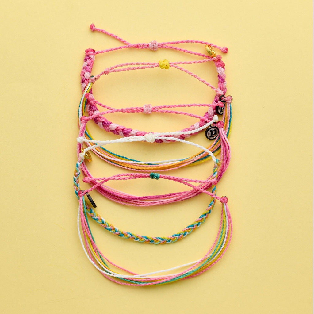 Lot de 5 Bracelets d'Amitié Sherbert Dreams