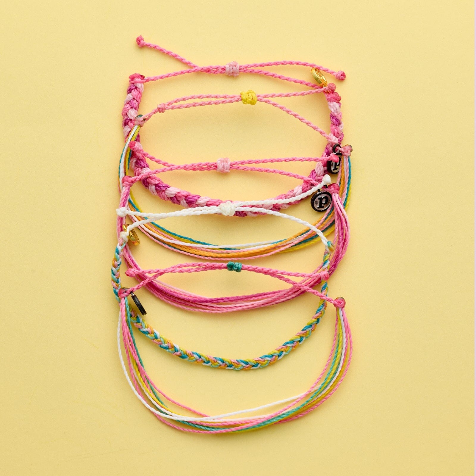 Lot de 5 Bracelets d'Amitié Sherbert Dreams