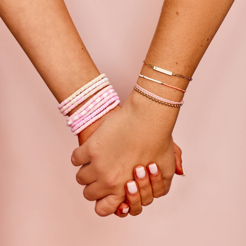 Lot de 8 bracelets extensibles pour la Journée internationale des femmes