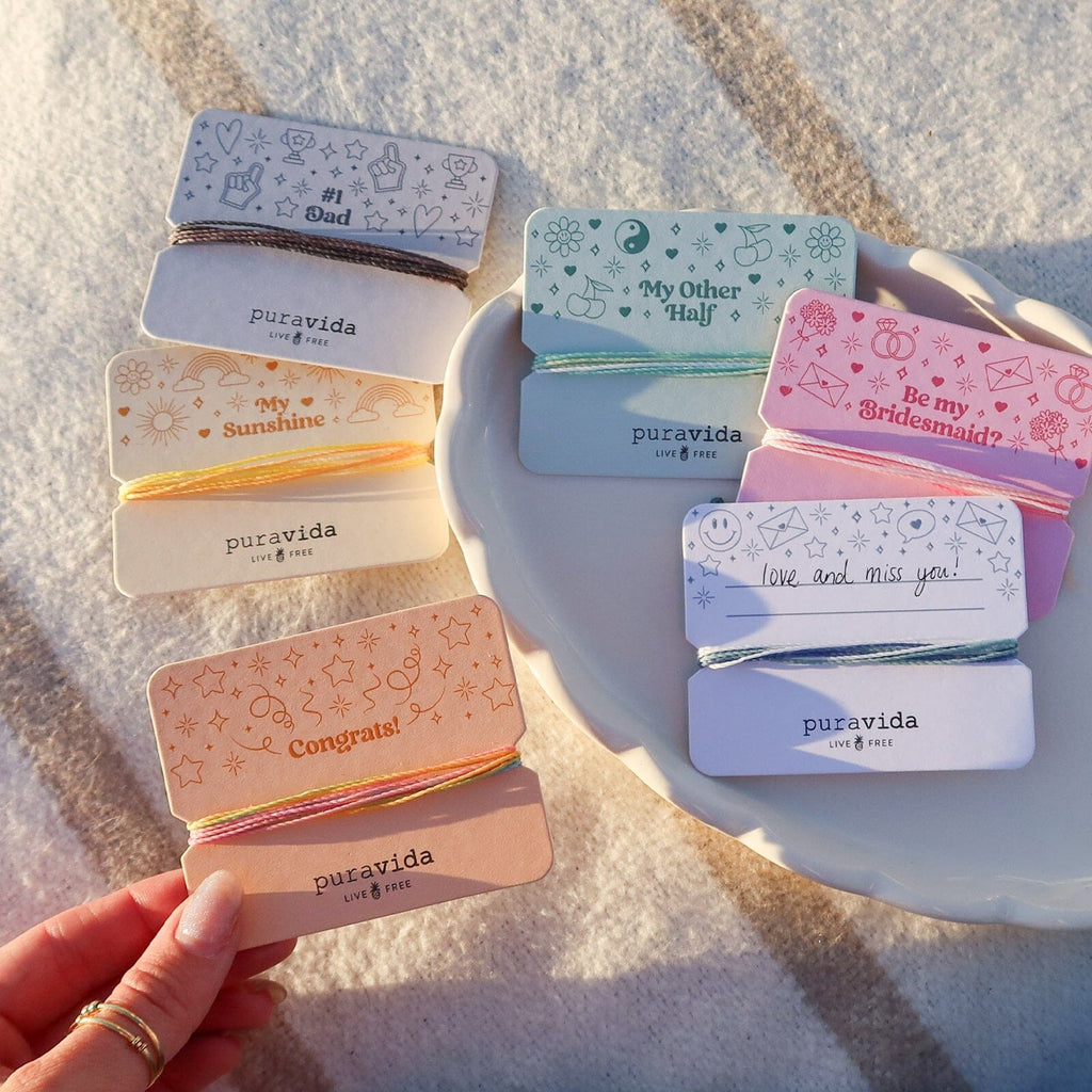 Créez votre propre carte de bracelet