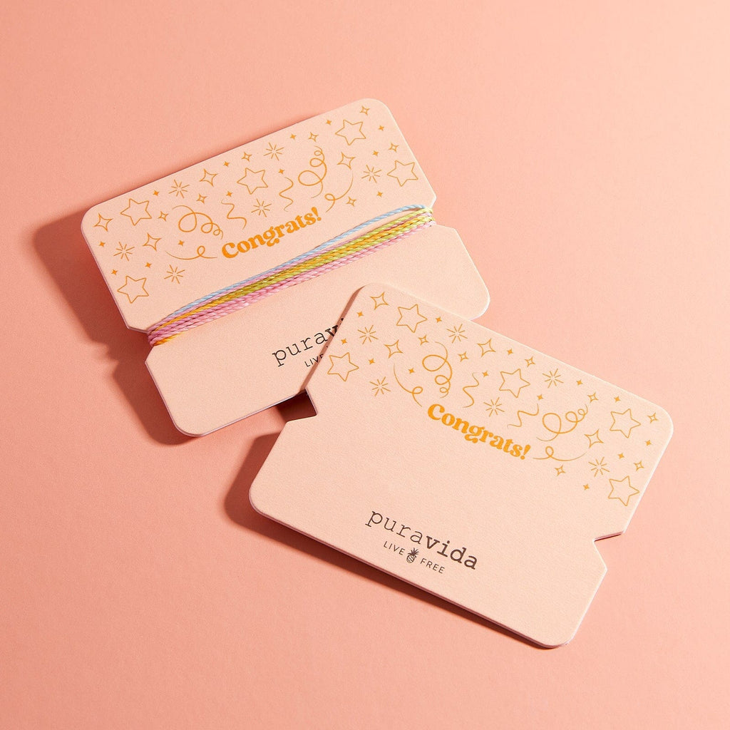Carte Bracelet Félicitations