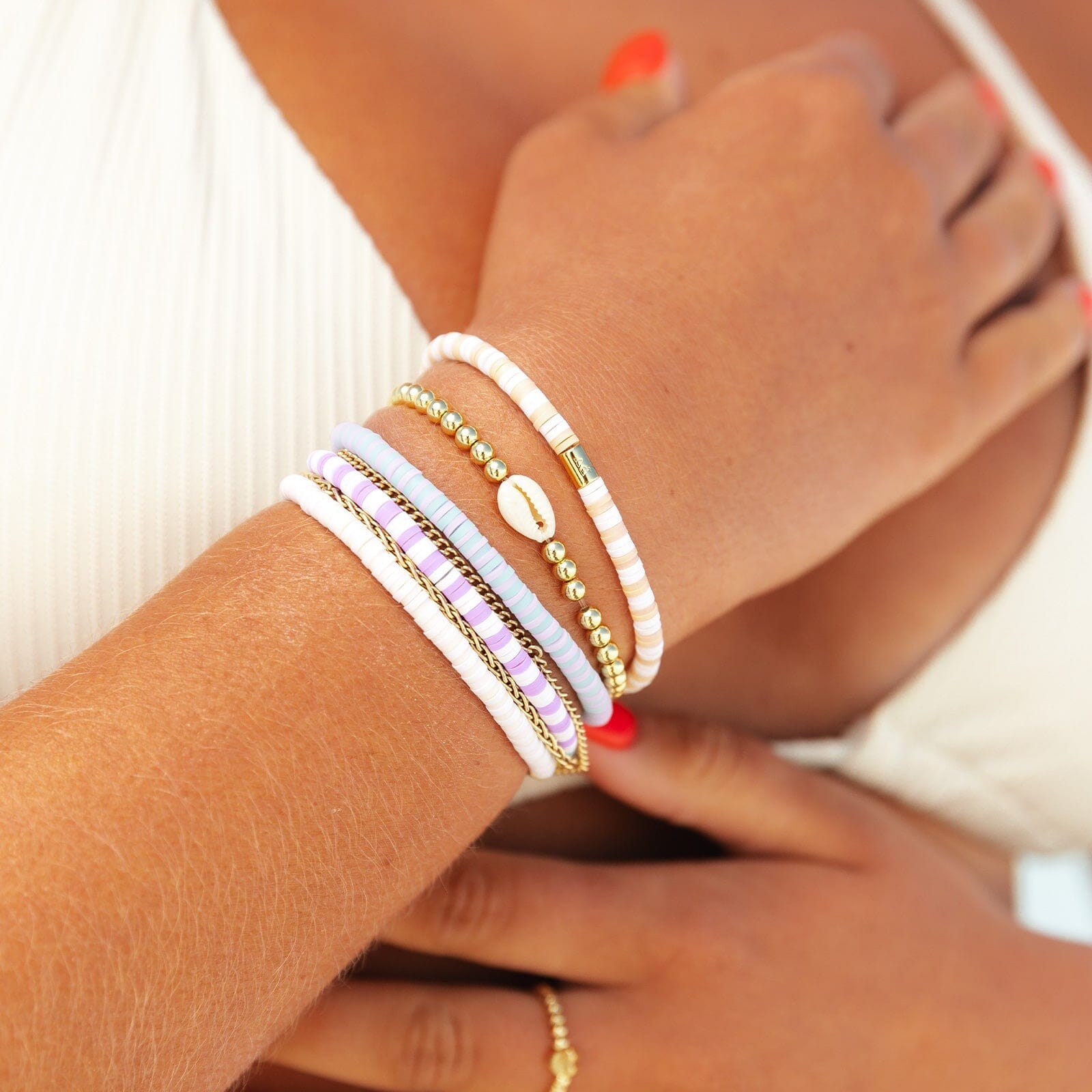 Bracelet extensible Santal Seascape