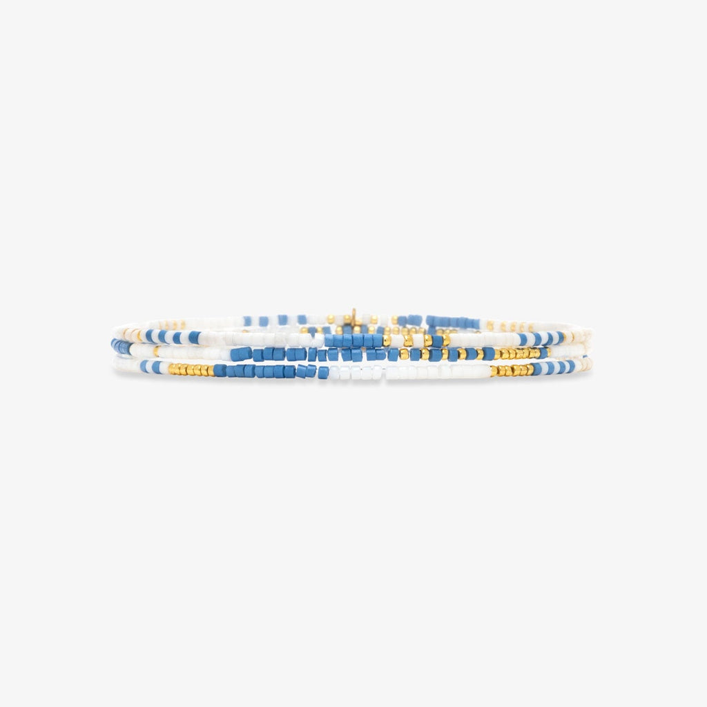 Collection Bleu clair et blanc
