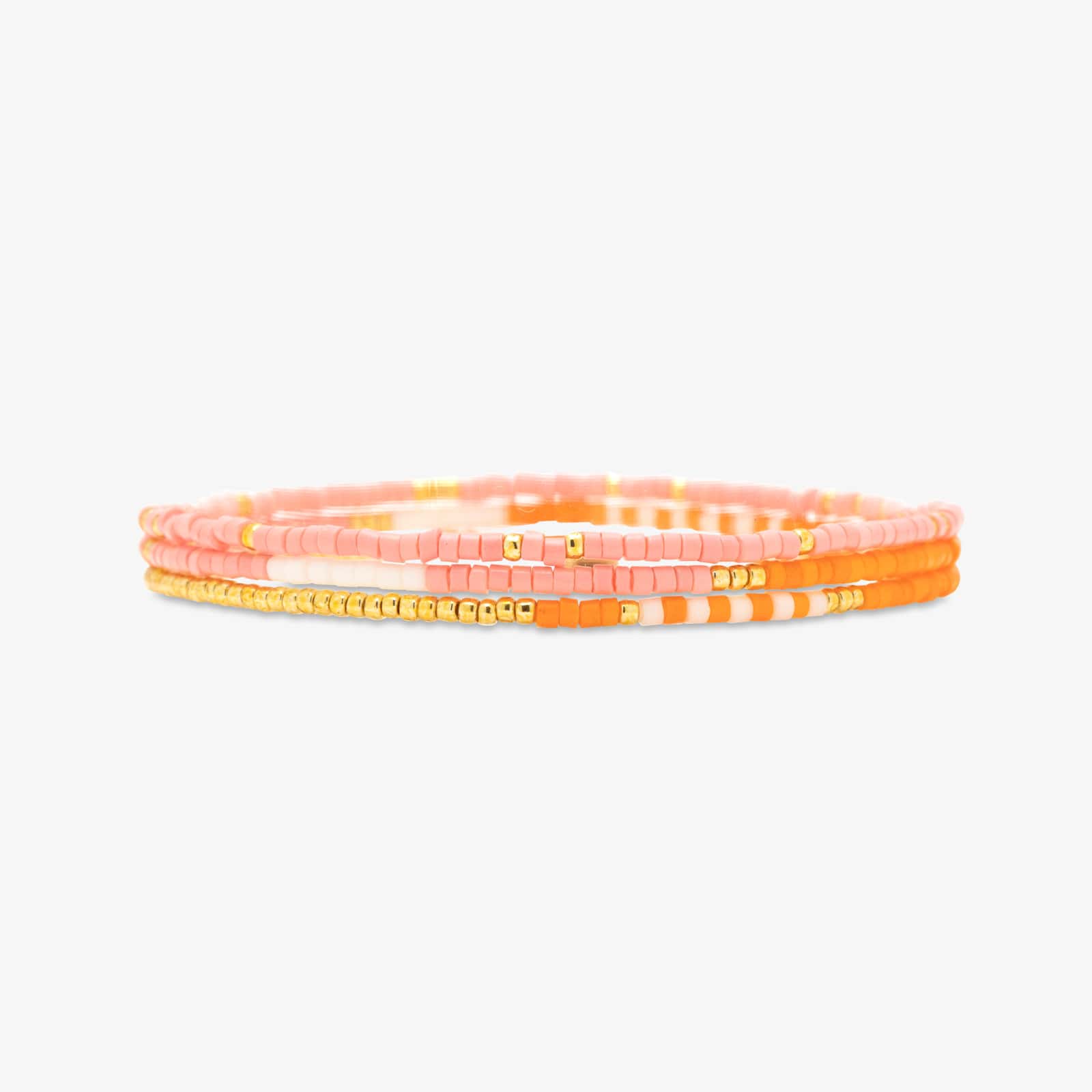 Ensemble de 3 bracelets extensibles Brise chaude