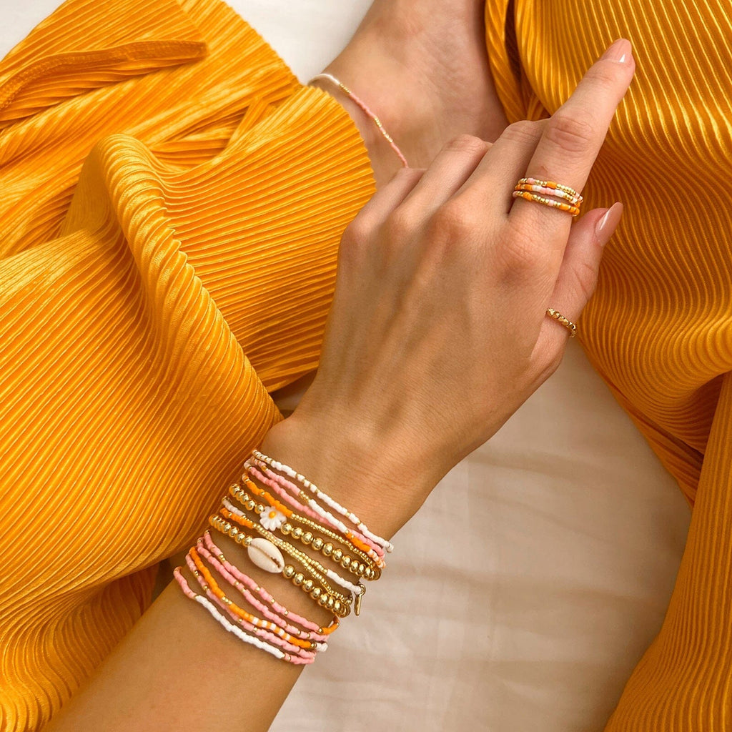 Ensemble de 3 bracelets extensibles Brise chaude