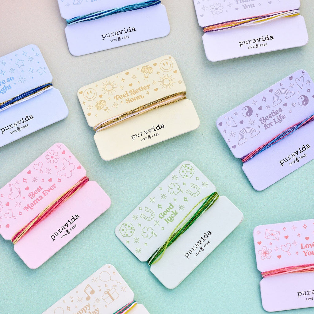 Carte bracelet Meilleures amies pour la vie