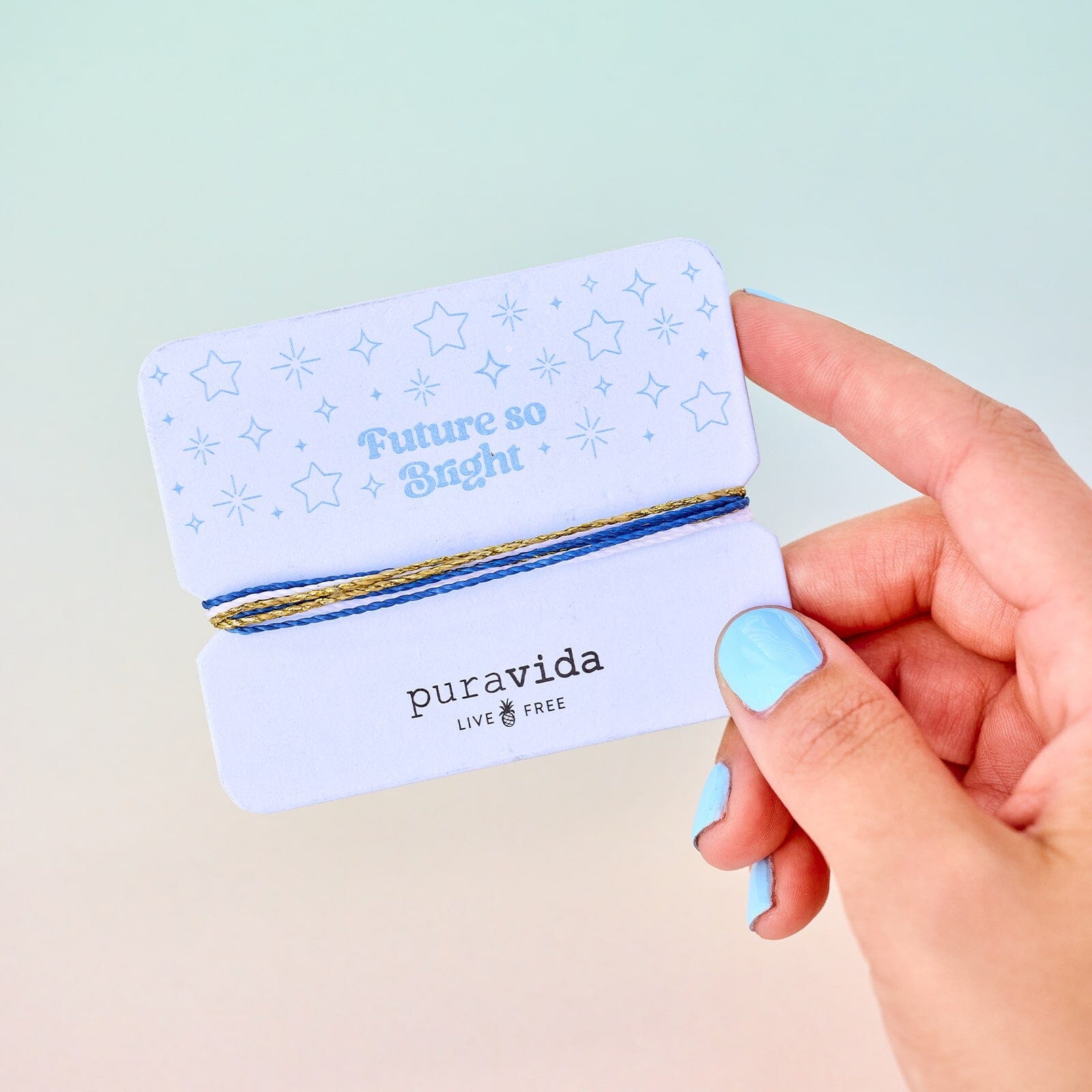 Carte de bracelet L'avenir est si prometteur