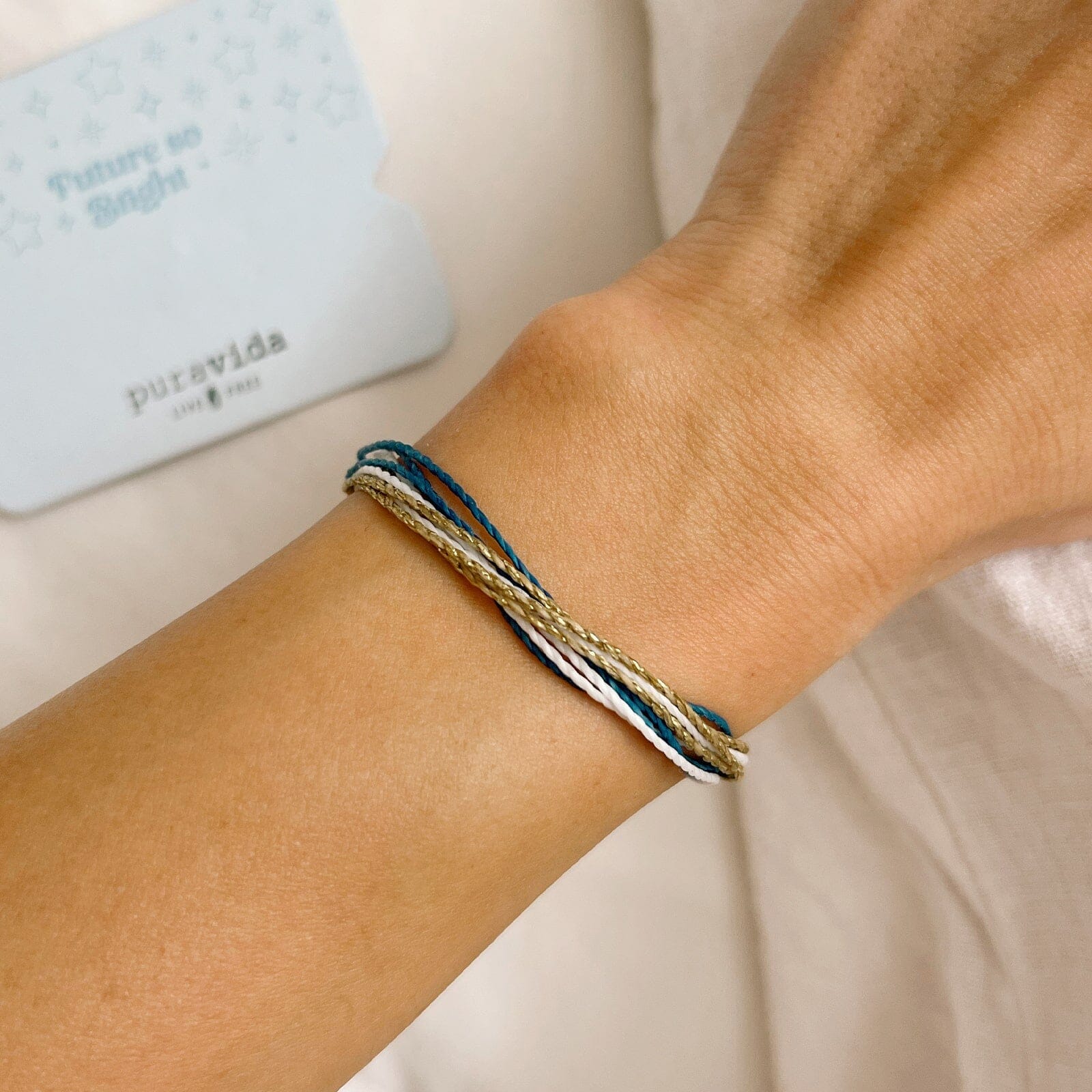 Carte de bracelet L'avenir est si prometteur