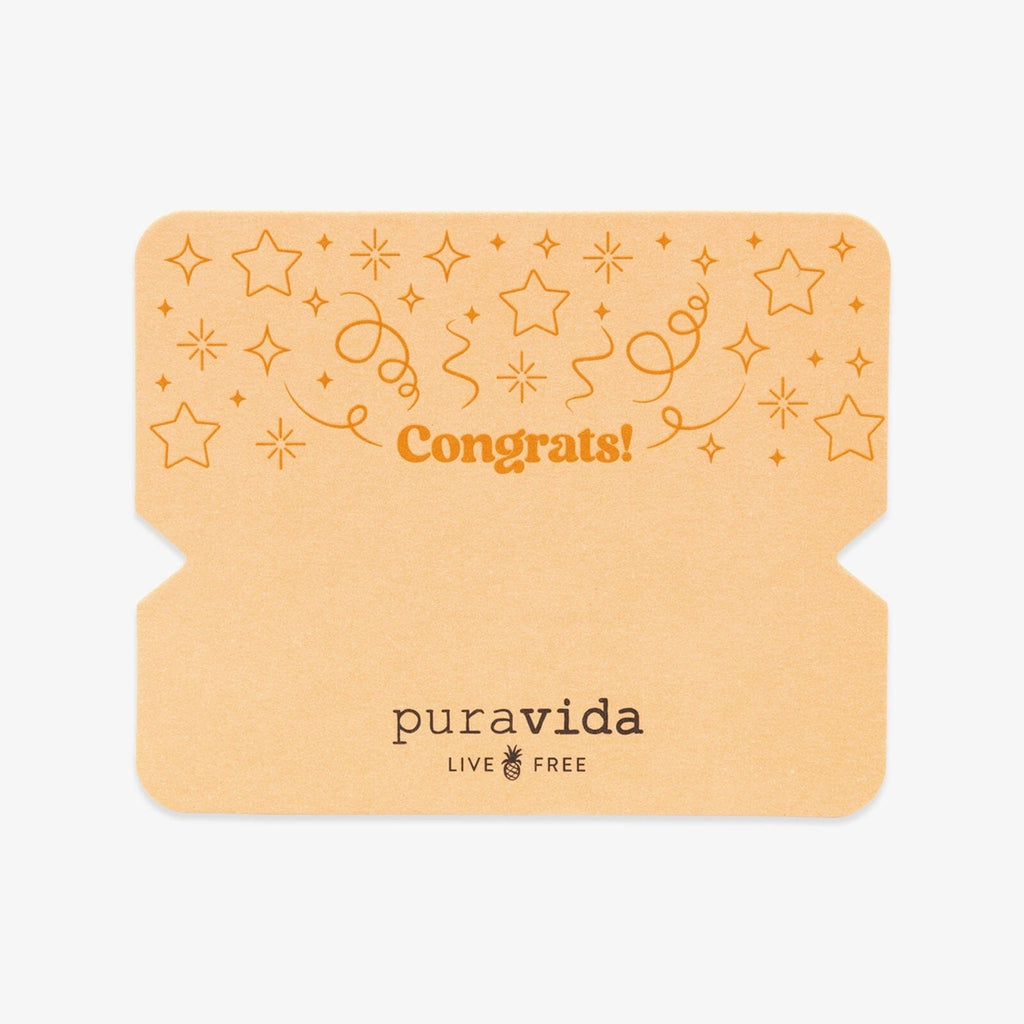 Carte Bracelet Félicitations