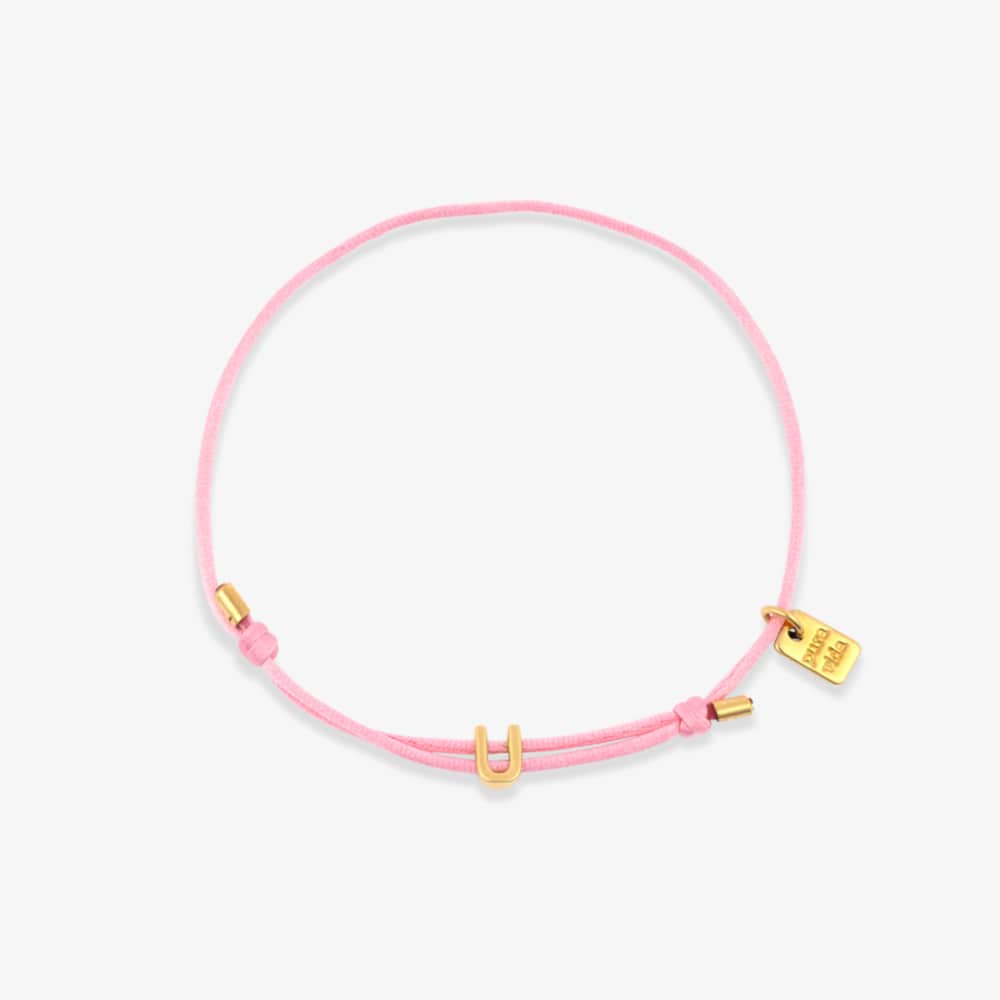 Initial Charm Bracelet
