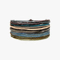 Ensemble de 5 bracelets d'amitié Making Waves pour hommes