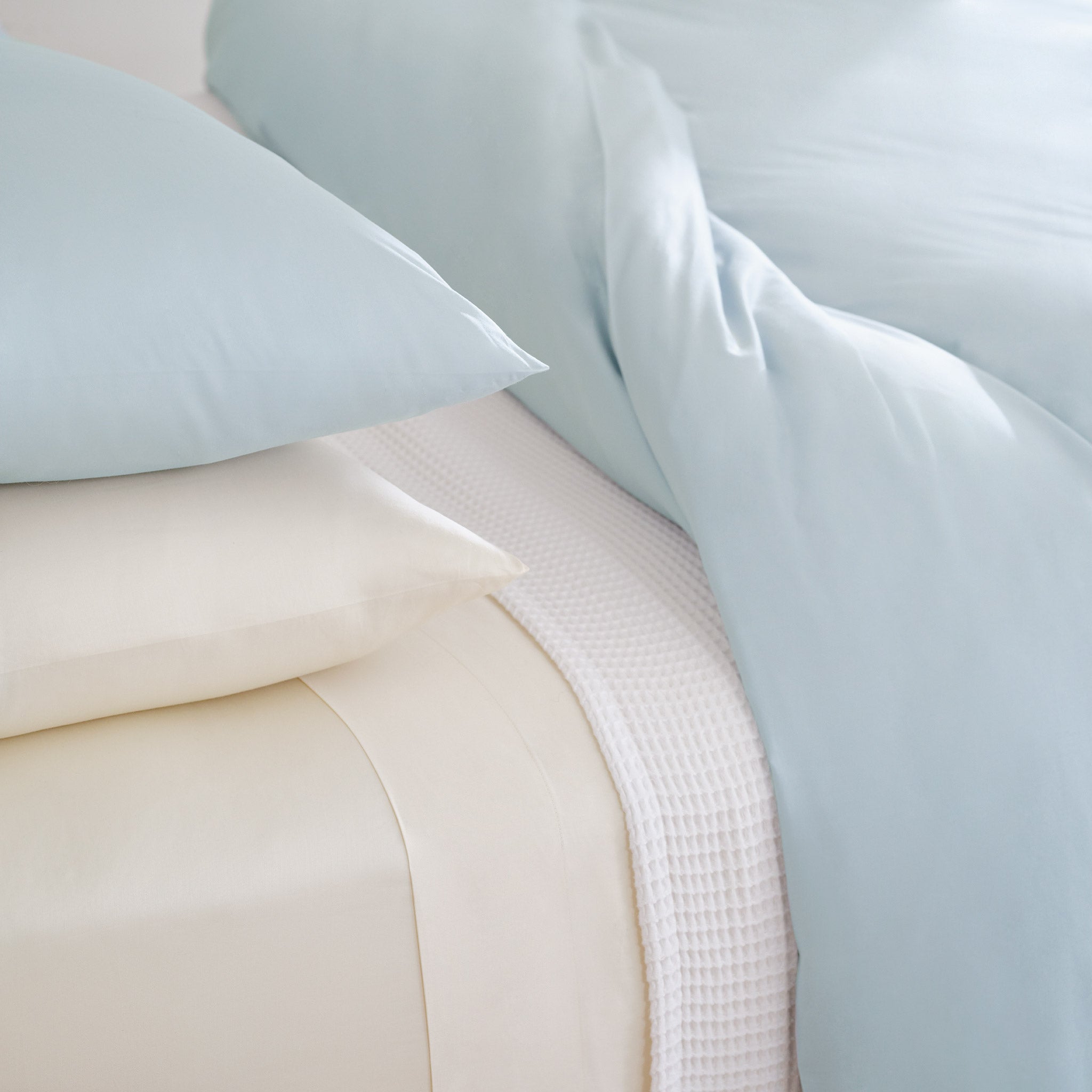 Set of 2 Luxe Sateen Core Sheet Set Bundle