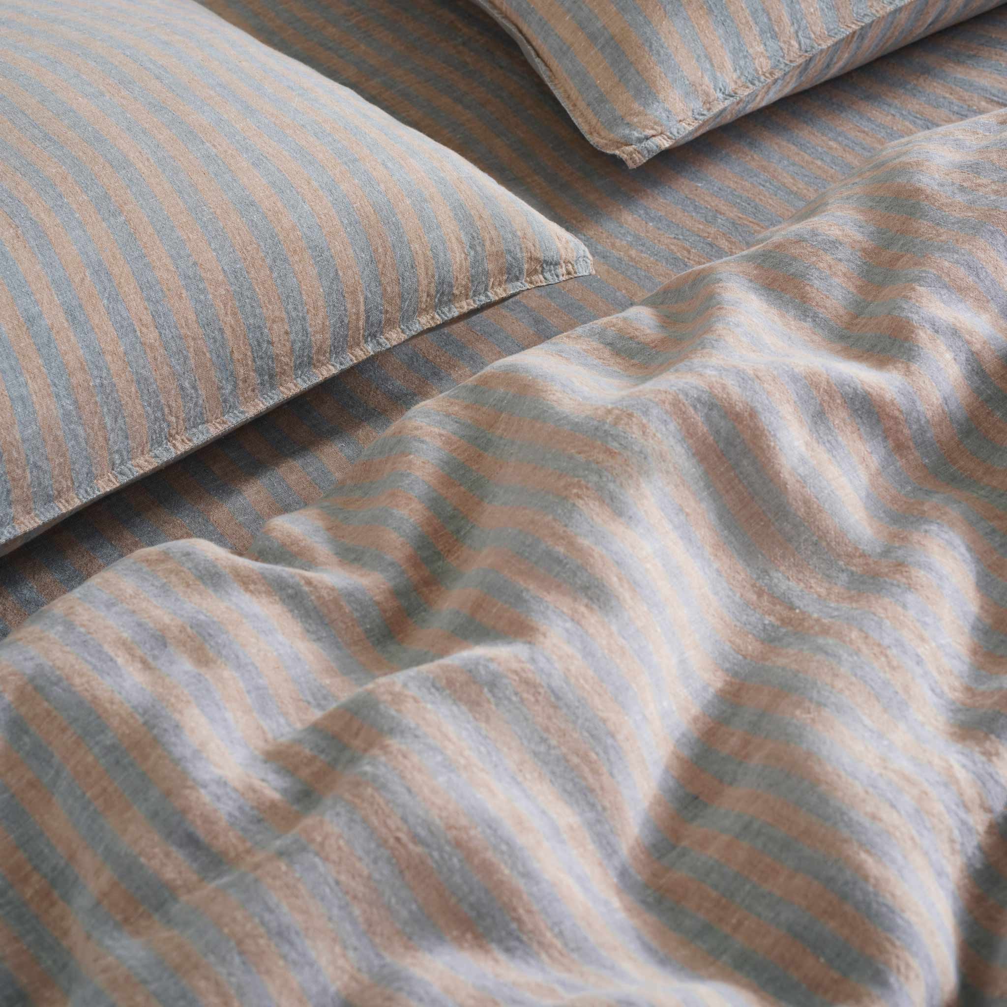Washed European Linen Core Sheet Set