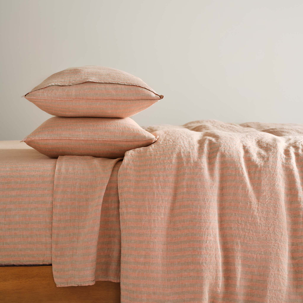Washed European Linen Duvet Set