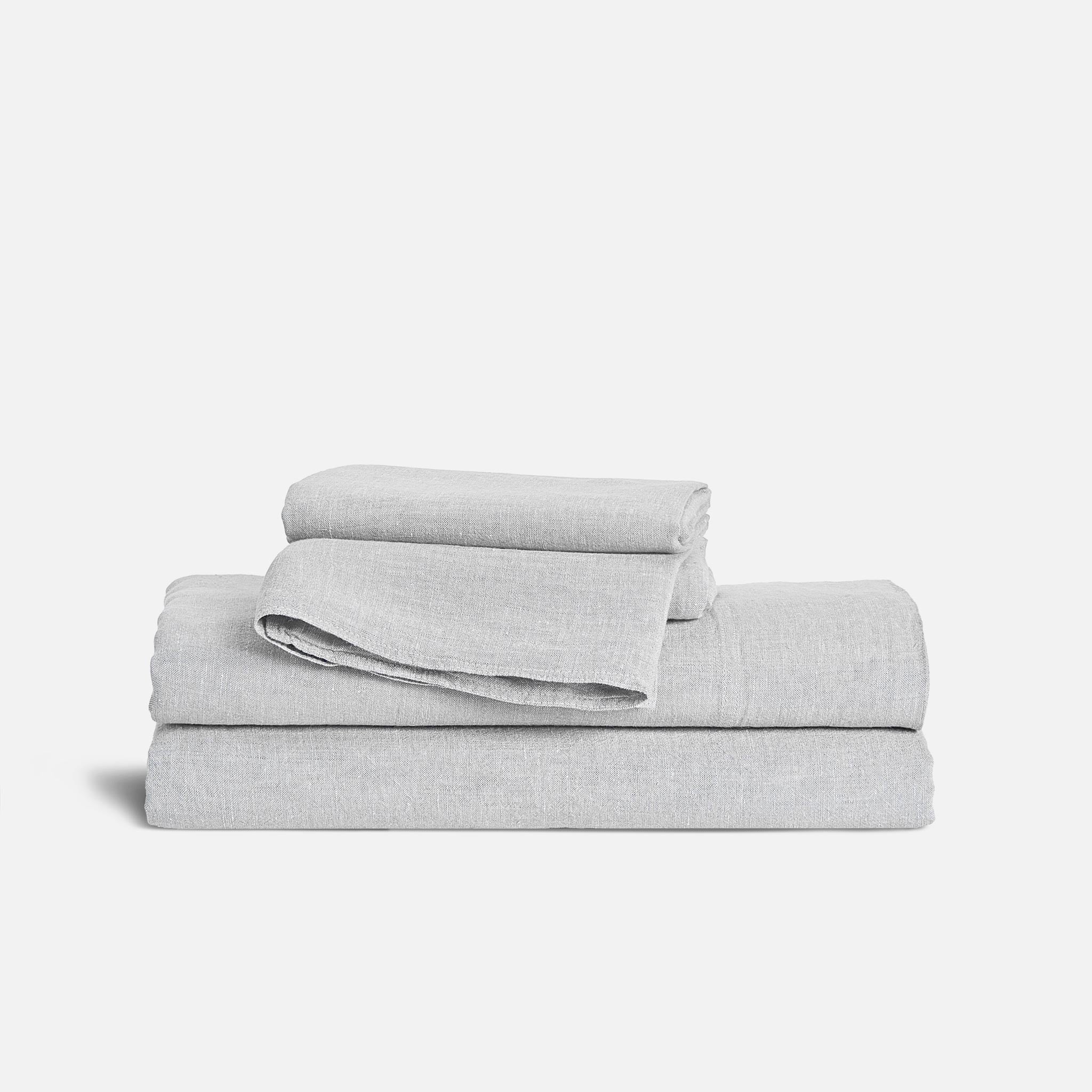 Washed European Linen Core Sheet Set