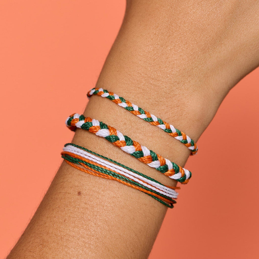 Collection Verte, Orange et Blanche