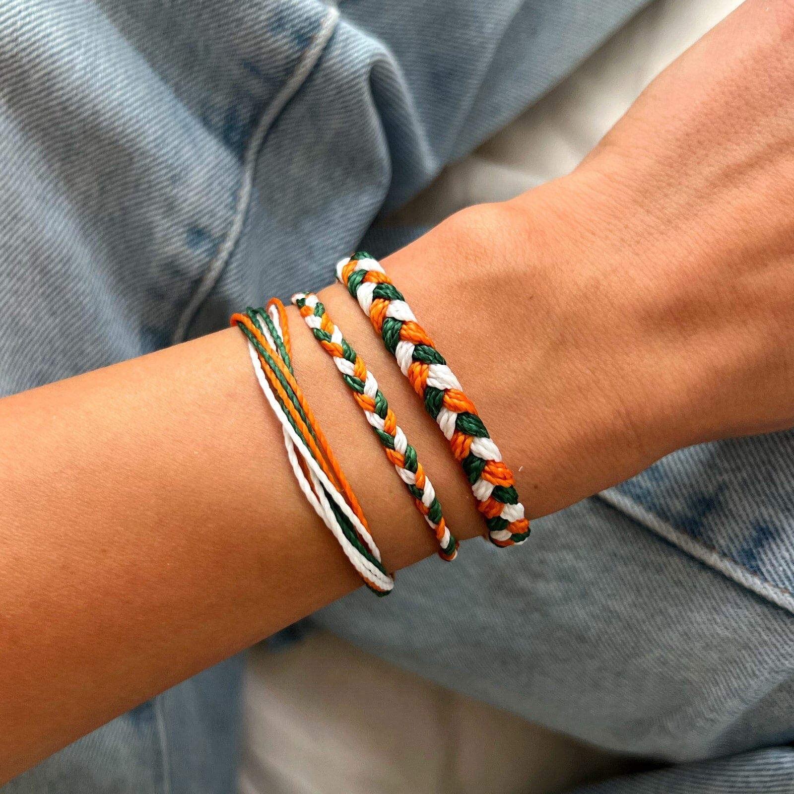 Green. Orange & White Collection