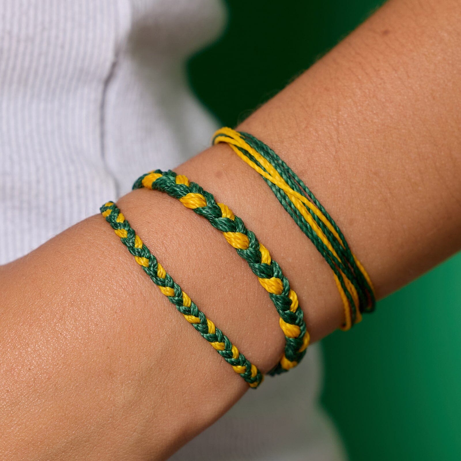 Collection verte et jaune