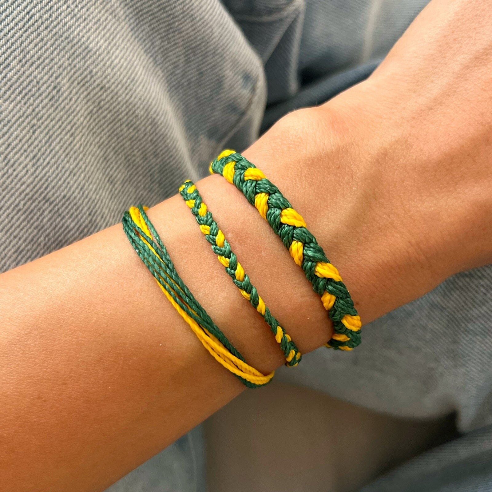 Collection verte et jaune