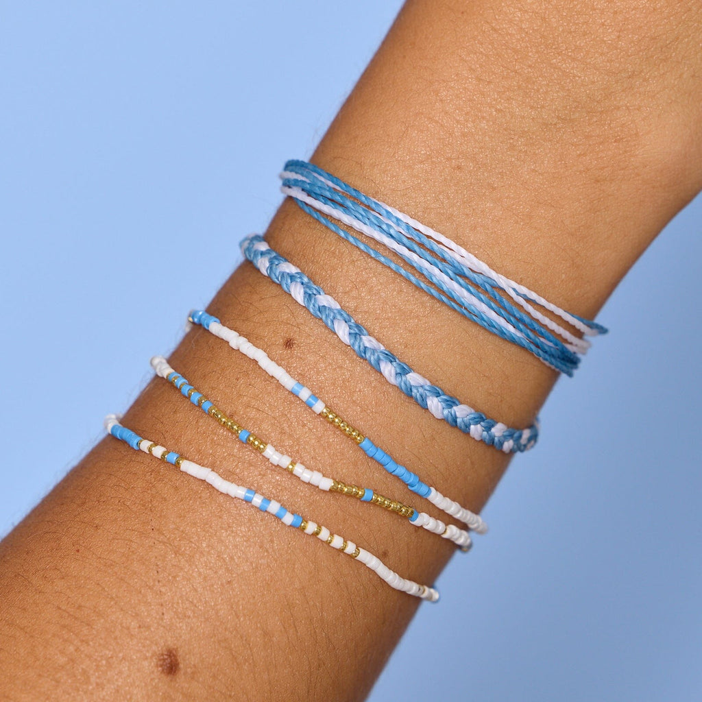 Collection Bleu clair et blanc