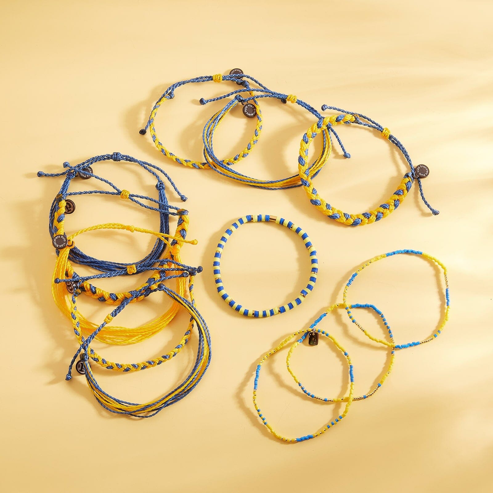 Collection Bleu clair et Jaune