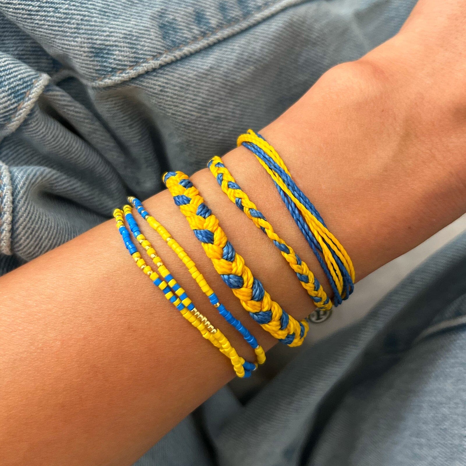 Collection Bleu clair et Jaune