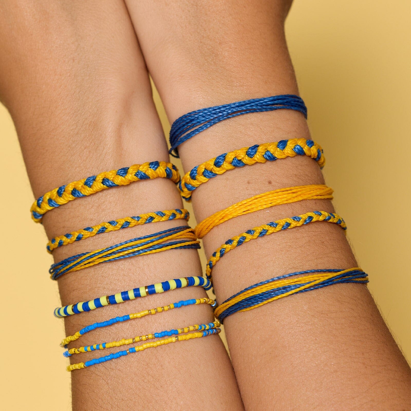 Collection Bleu clair et Jaune
