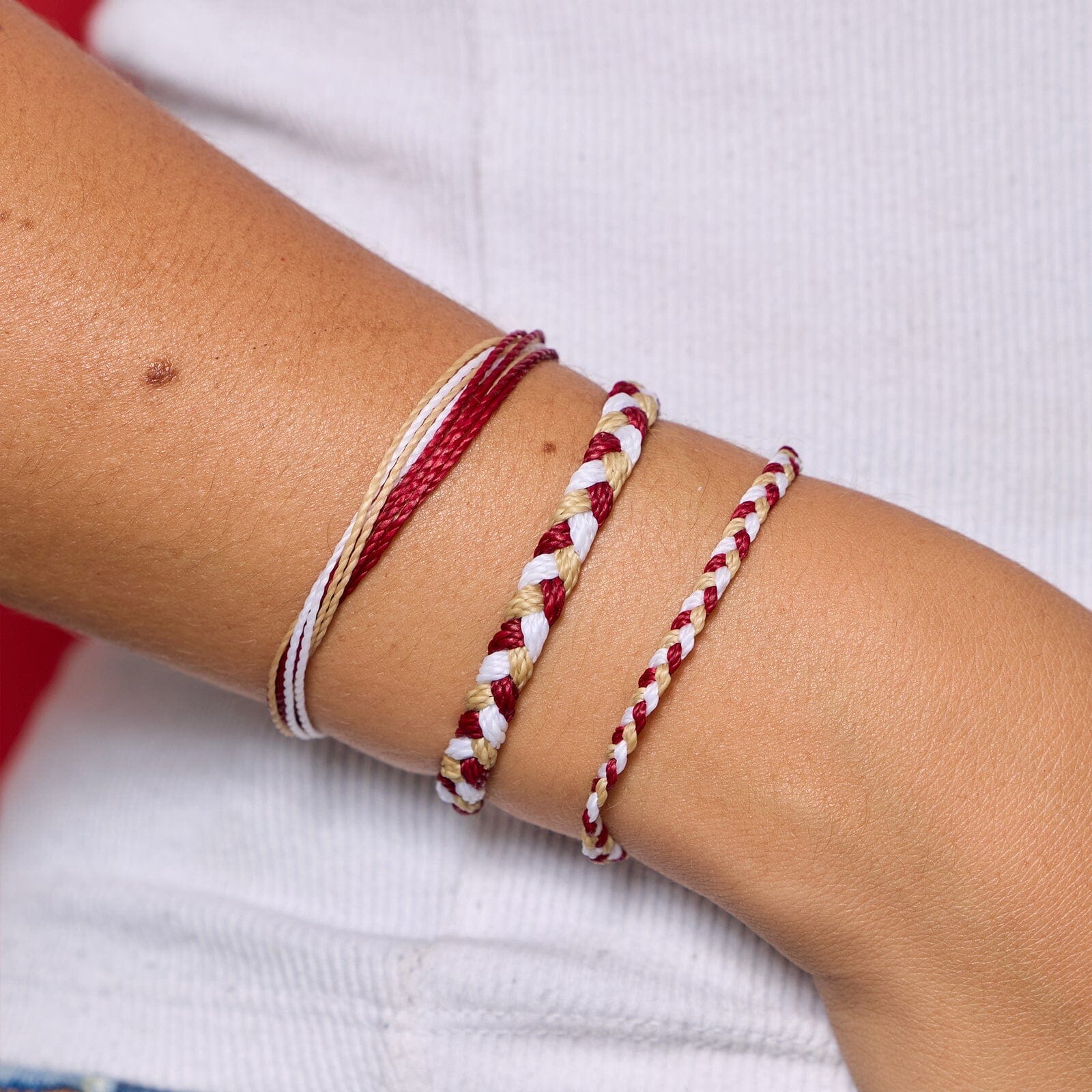 Collection marron, beige et blanc