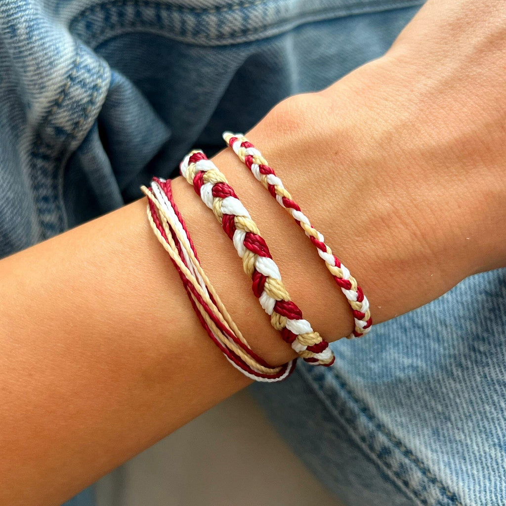 Collection marron, beige et blanc
