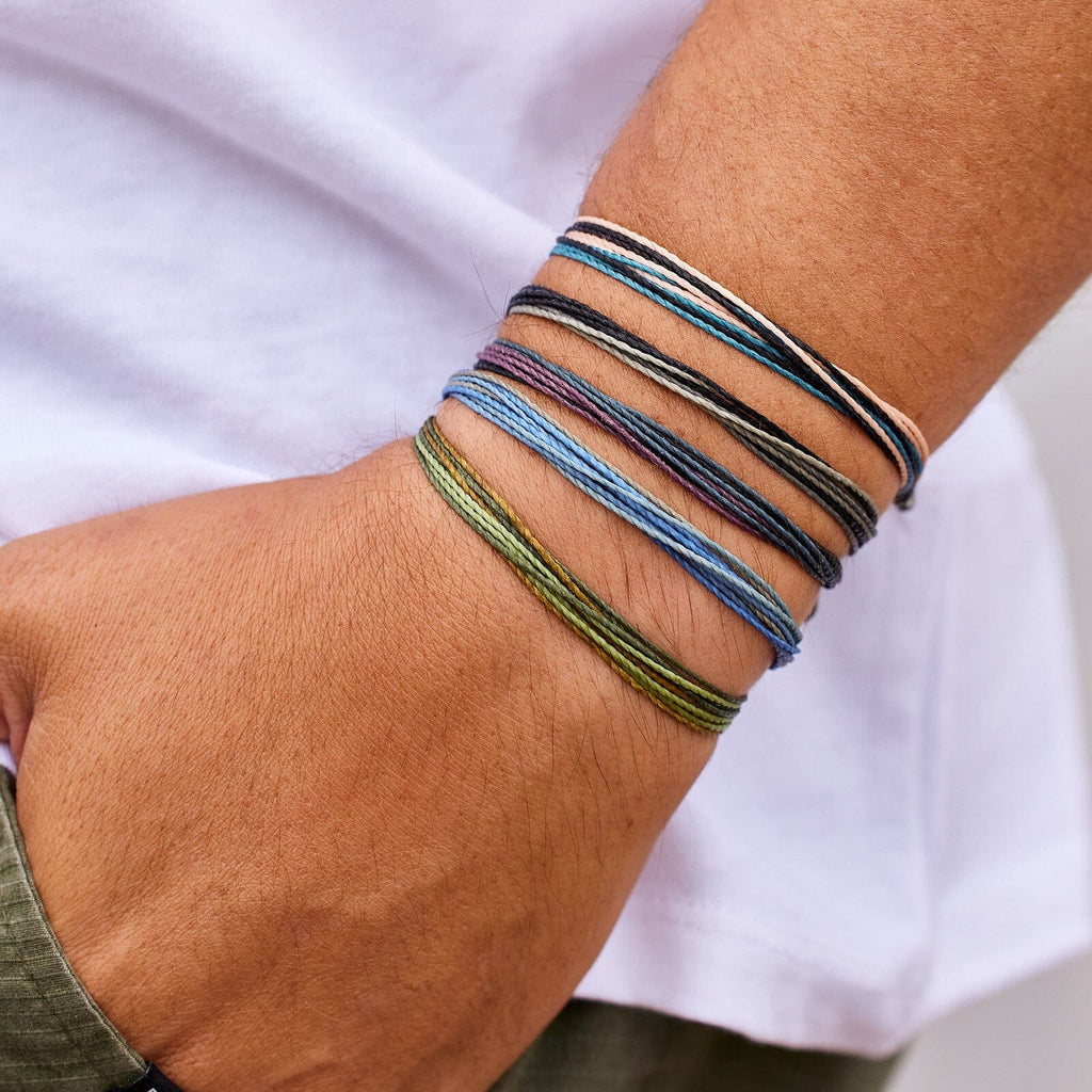 Ensemble de 5 bracelets d'amitié Making Waves pour hommes