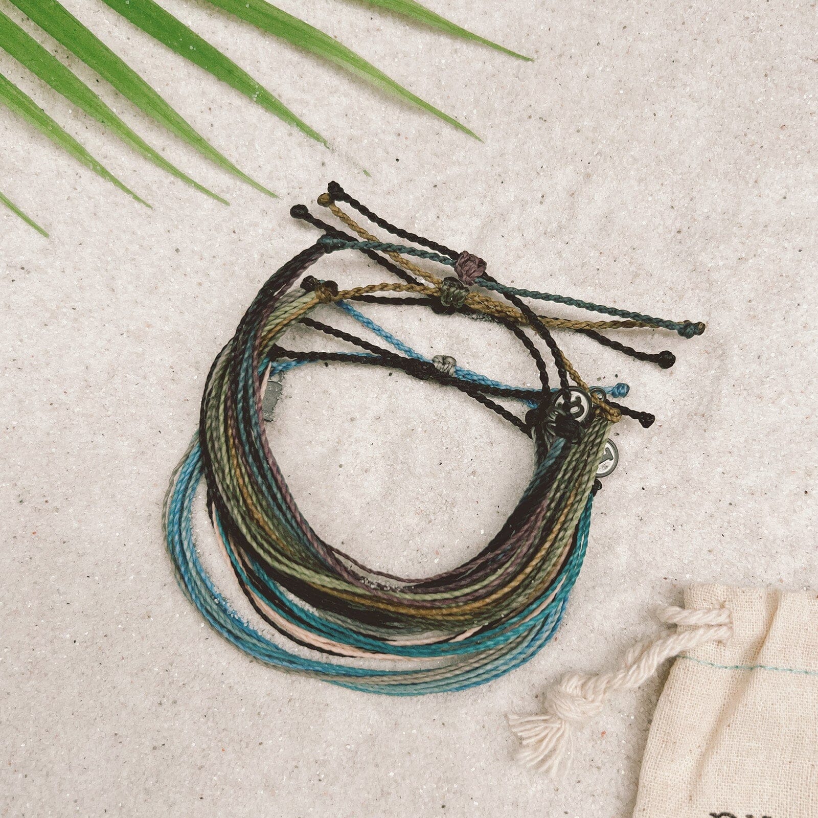 Ensemble de 5 bracelets d'amitié Making Waves pour hommes