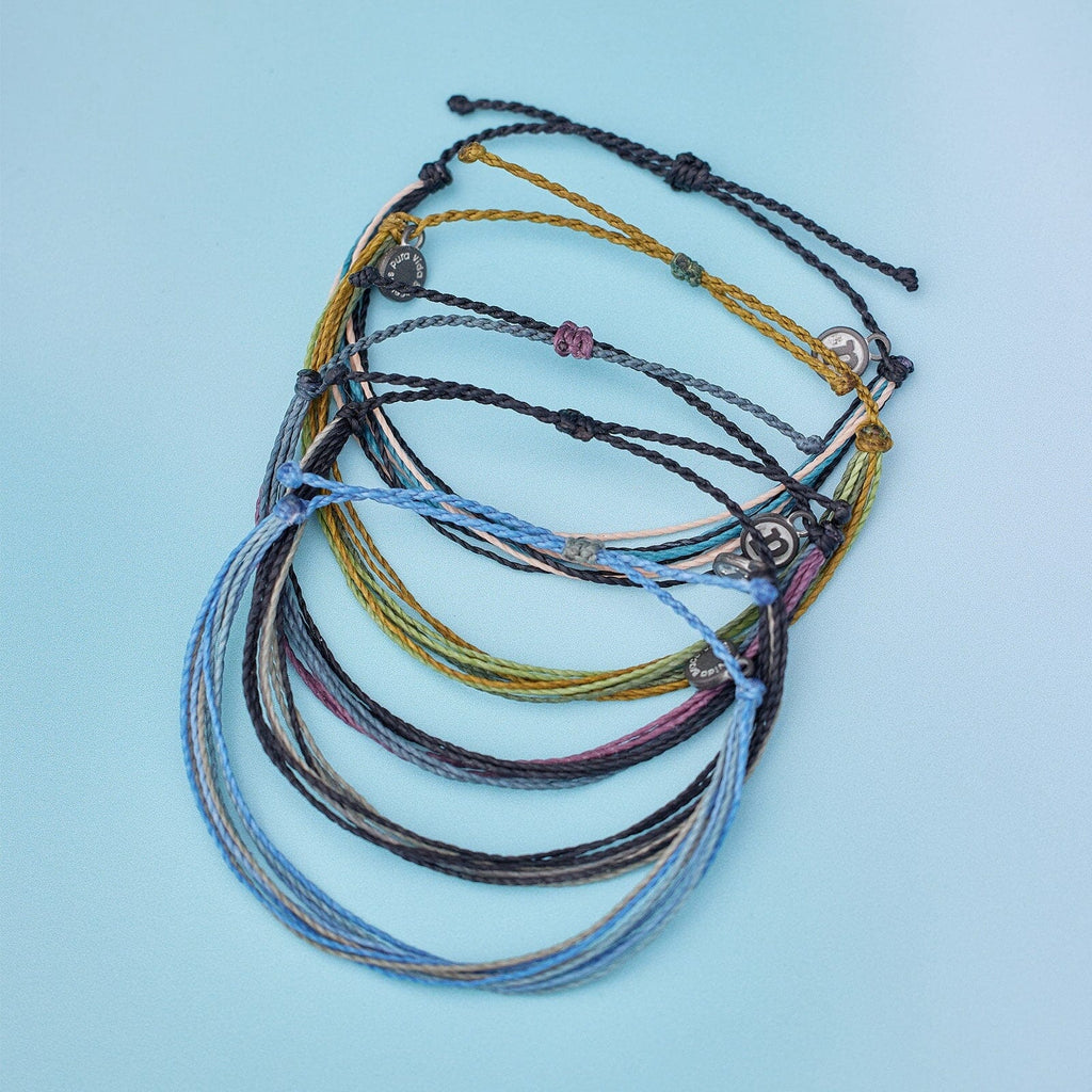 Ensemble de 5 bracelets d'amitié Making Waves pour hommes