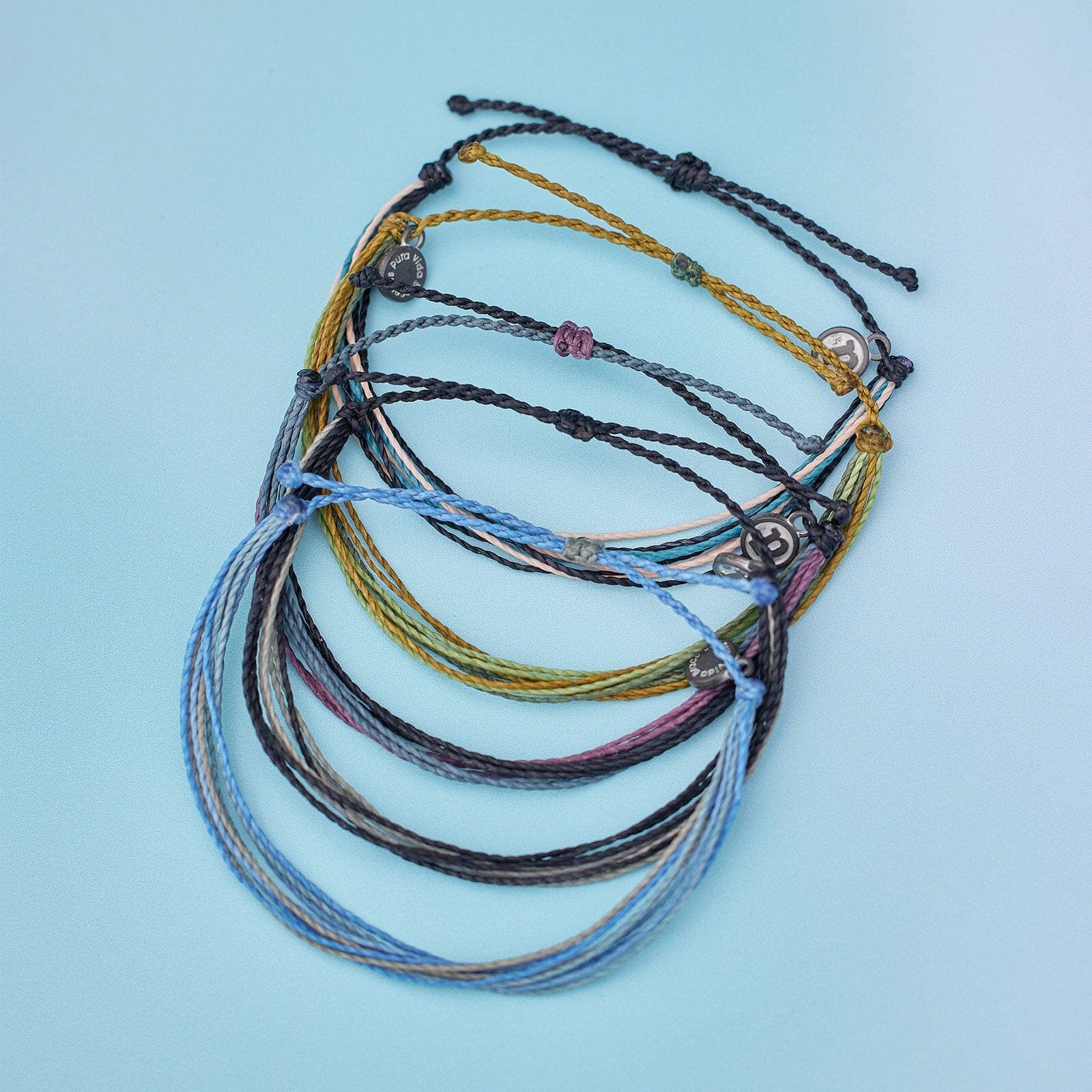Ensemble de 5 bracelets d'amitié Making Waves pour hommes