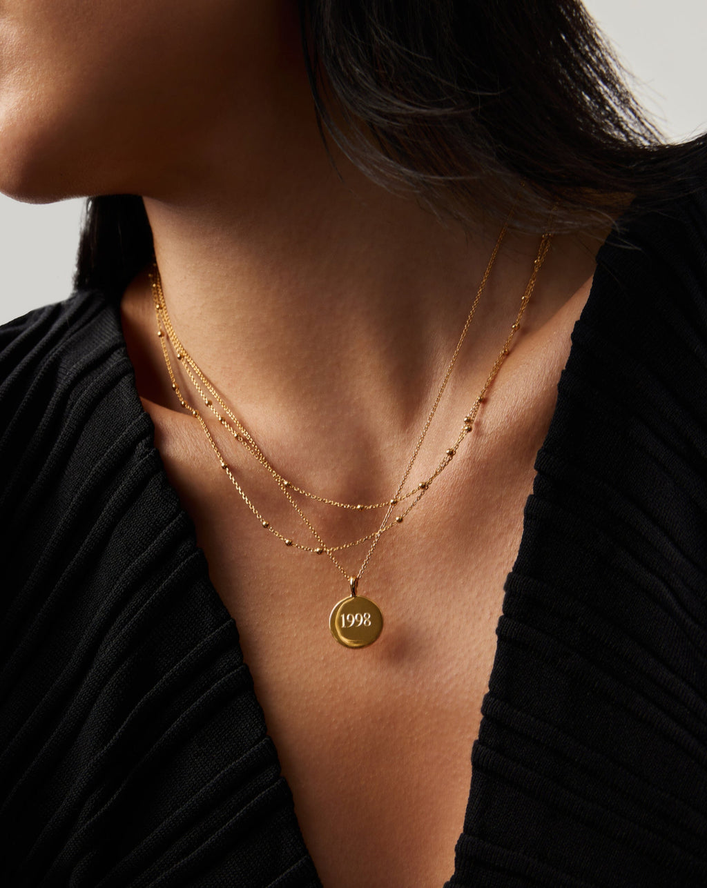 Collier rond personnalisable