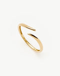 Solid Gold Open Claw Ring | 14ct Solid Gold