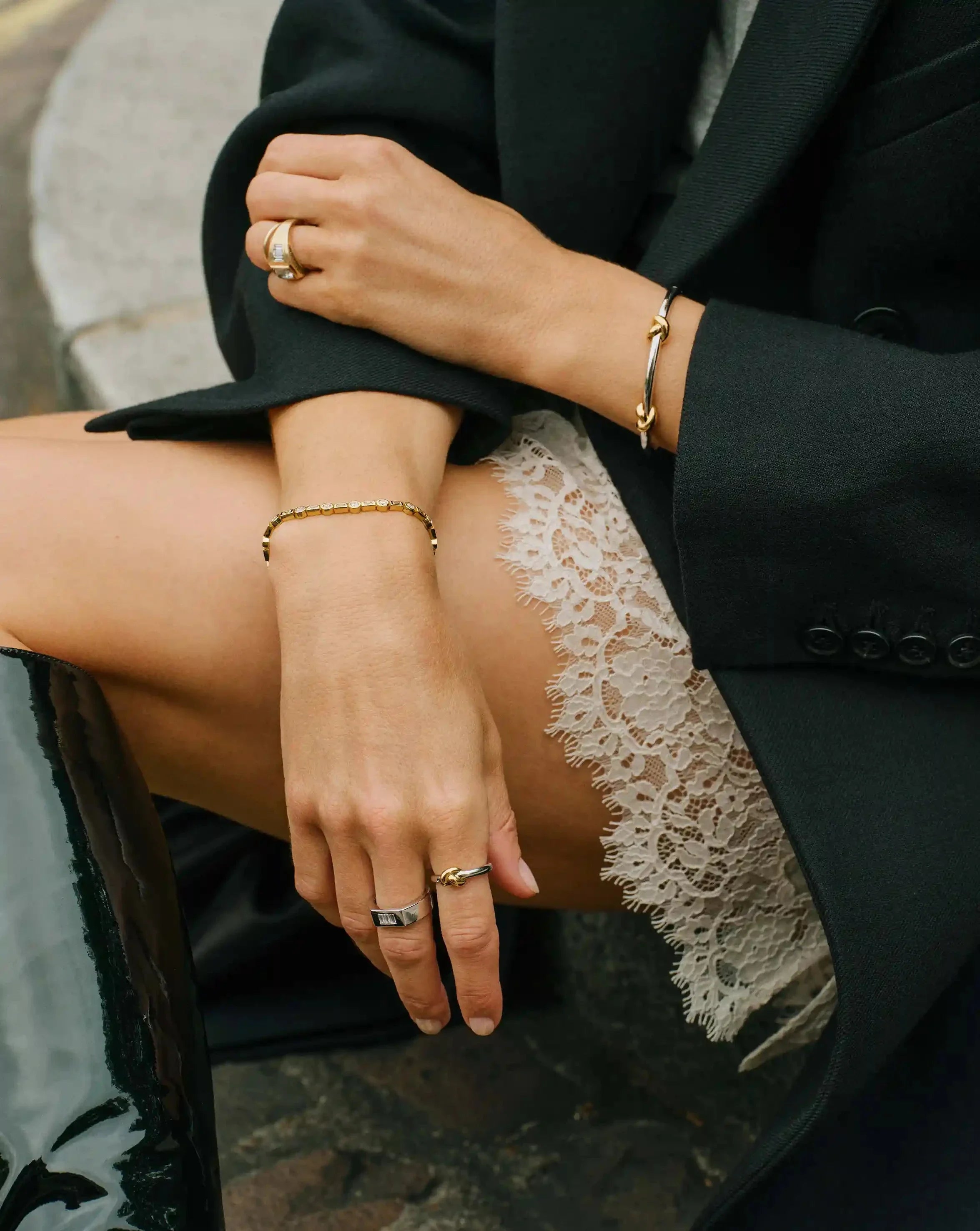 Lucy Williams Tennis Bracelet | 18ct Gold Vermeil