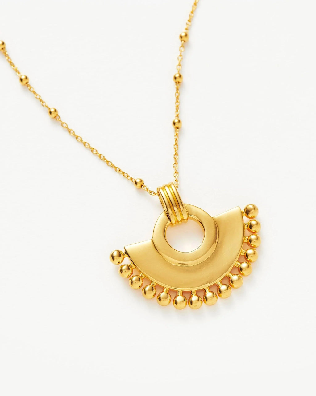 Collier Zenyu Fan | Plaqué or 18 carats