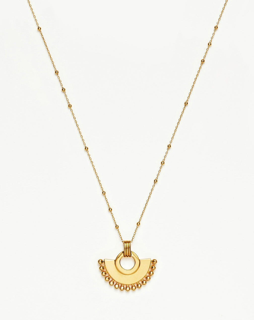Collier Zenyu Fan | Plaqué or 18 carats